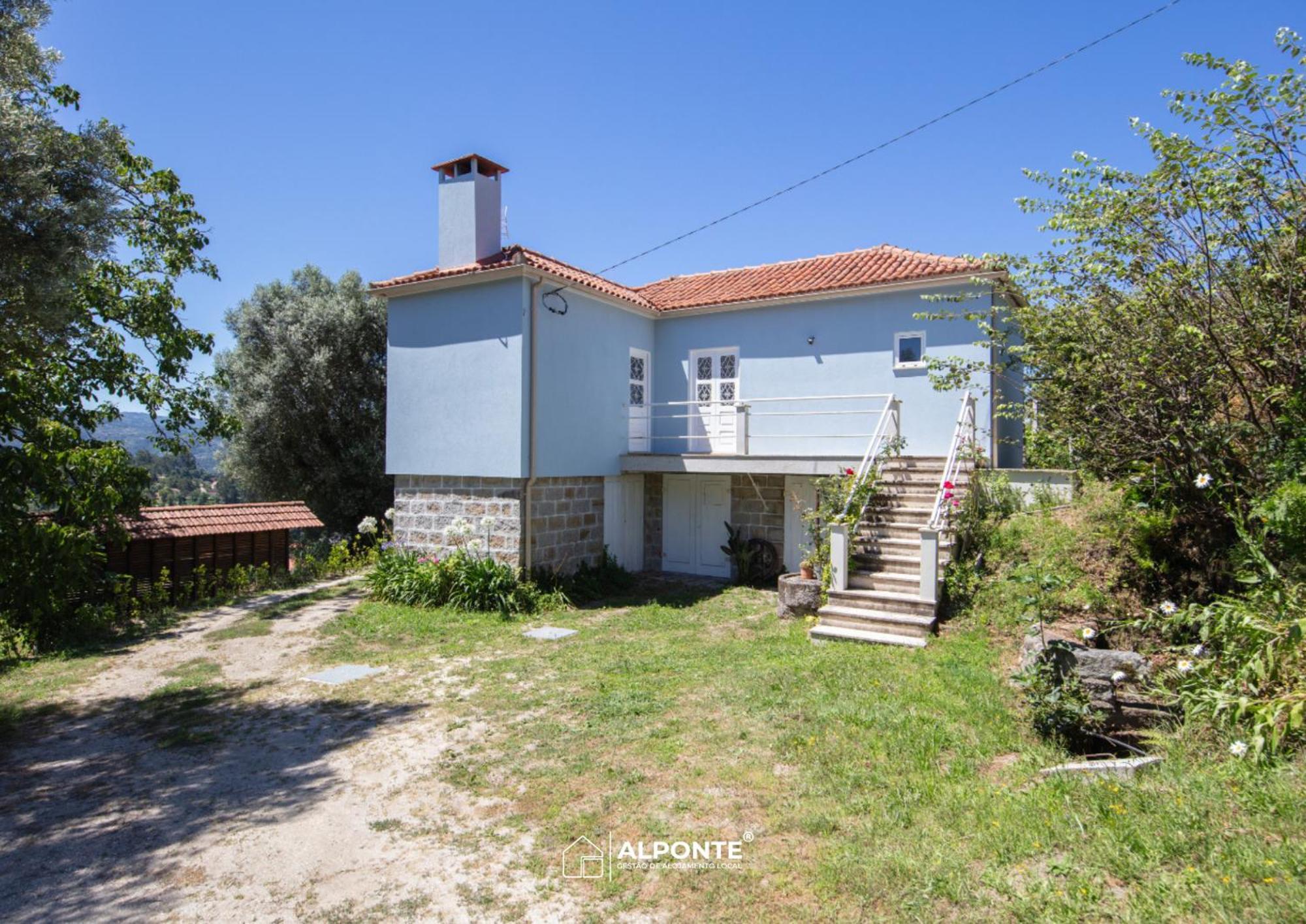 Quinta Da Costeira - Casa Azul Do Limoal By Alponte Villa Arcos de Valdevez Exterior foto